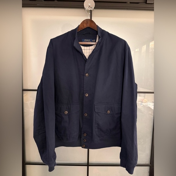 Polo by Ralph Lauren Men's Dark Blue Jacket - Picture 1 of 6